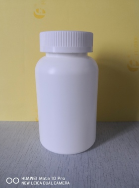 白色胶囊片剂固体瓶HDPE250ml药用塑料瓶 药包证 保健食品分装瓶