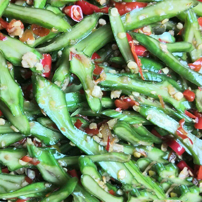 湖南剁椒刀豆开胃下饭菜