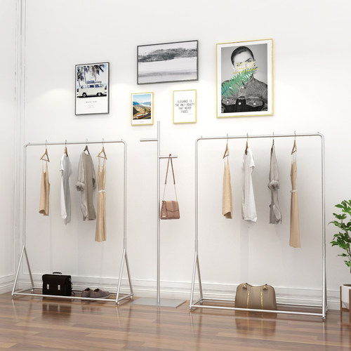 服装店衣架展示架卧室侧挂中岛