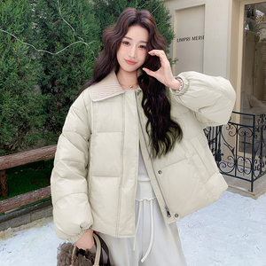 新款 大货已出 针织领50绒羽绒服6822-P285控428图片