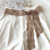 长条丝巾简约绑发头饰 裙子收腰神器时尚 日系丝带腰带女装 饰牛仔裤