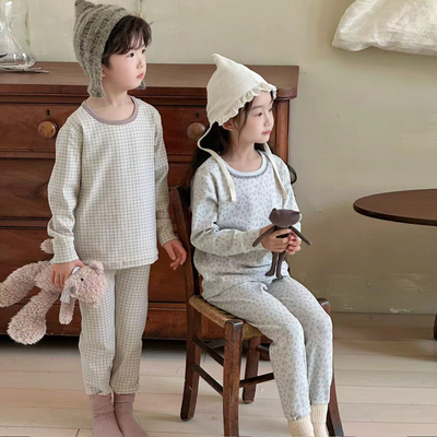 春田暖2025秋季新款男童家居服