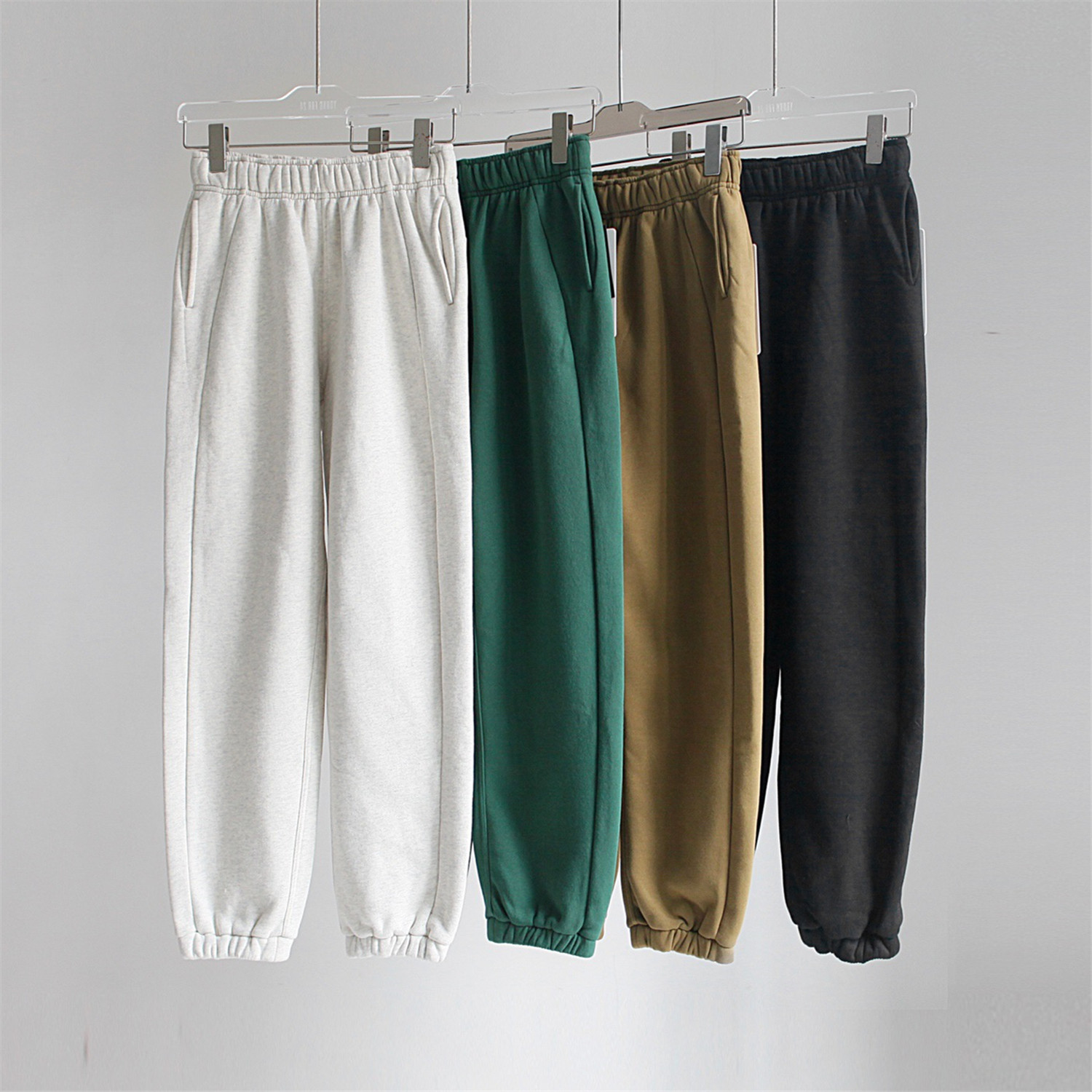 ANDS SCUBA LU 纯原单 加绒裤子抓绒休闲运动裤宽松超火卫裤 外贸