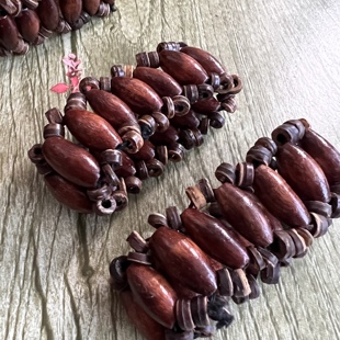 Peru秘鲁进口南美印第安手链复古自然手串1对儿 包邮