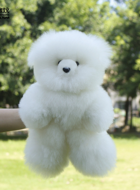 PERU秘鲁品牌进口羊驼毛公仔抱抱熊考拉熊可爱柔软玩偶澳洲Alpaca