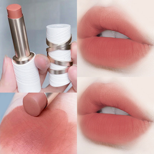 稚优泉口红233粉色哑光丝雾111豆沙色112方管蜜桃乌龙茶小众品牌