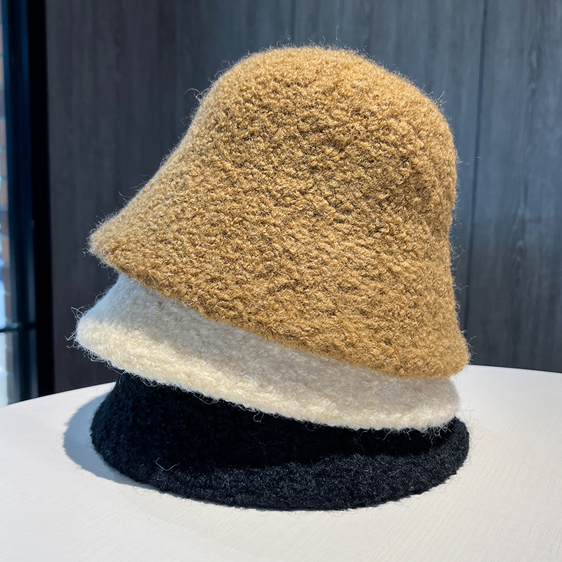 水桶帽渔夫帽休闲百搭女秋冬