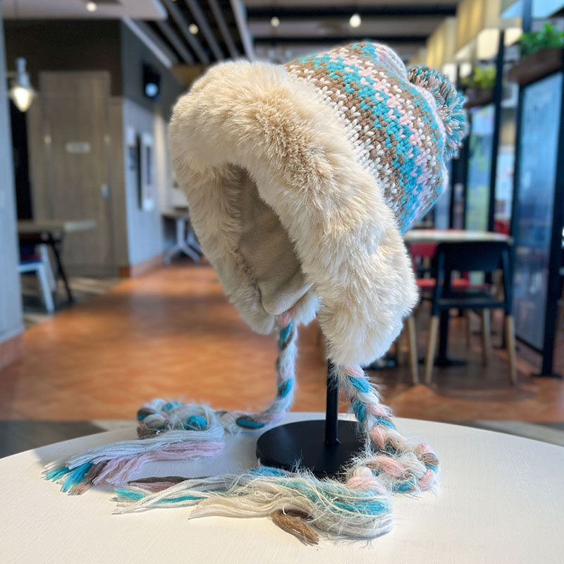 针织帽逛街休闲女秋冬