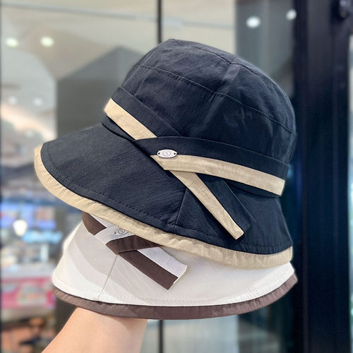 渔夫帽盆帽逛街休闲女春夏季防晒