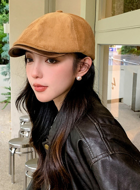 贝雷帽逛街休闲女春夏秋