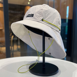 遮阳帽女夏季防晒防紫外线护颈渔夫帽户外速干防水露营登山帽子男