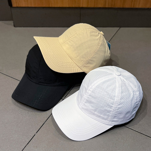 夏季速干帽男女薄款户外防晒