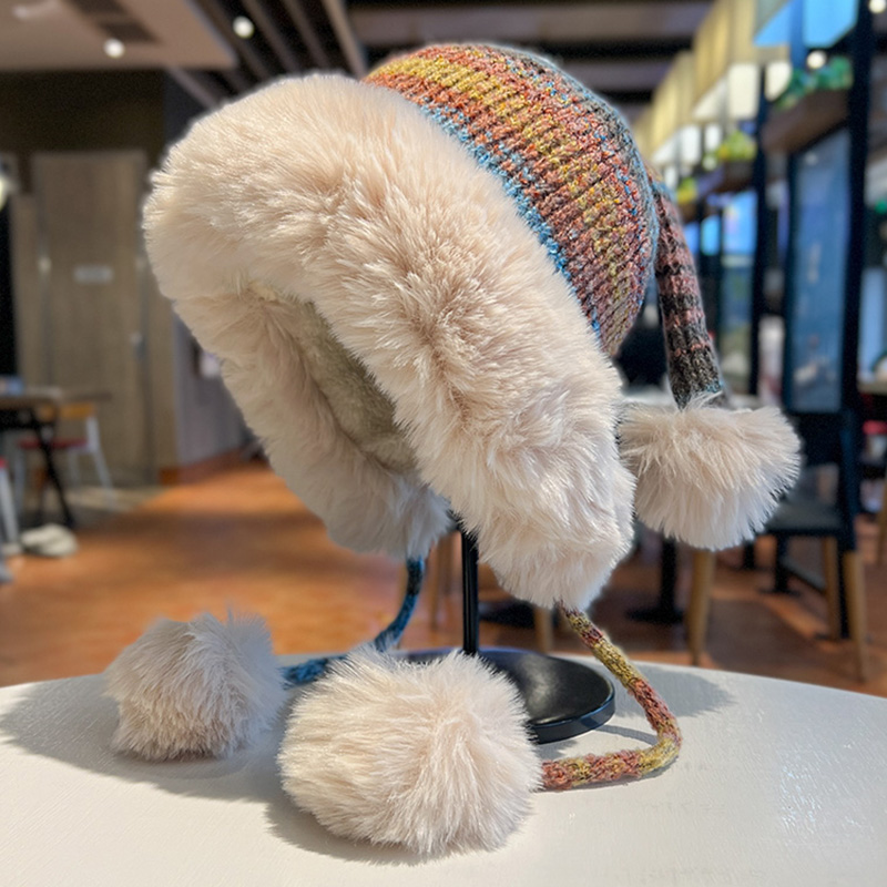 针织帽逛街休闲女秋冬