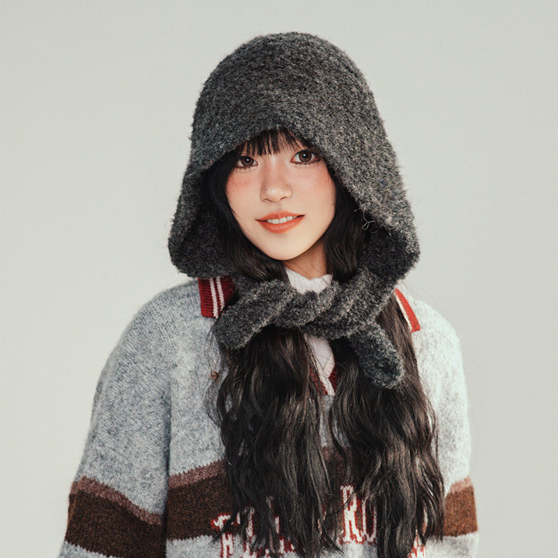 巴拉克拉法帽子女韩版ins绑带护颈包头帽秋冬毛绒护耳保暖包头帽,服饰配件/皮带/帽子/围巾,帽子,淘宝优惠券,粉丝福利购,淘宝优惠卷