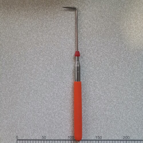 蒜苔钩子不锈钢伸缩扎子