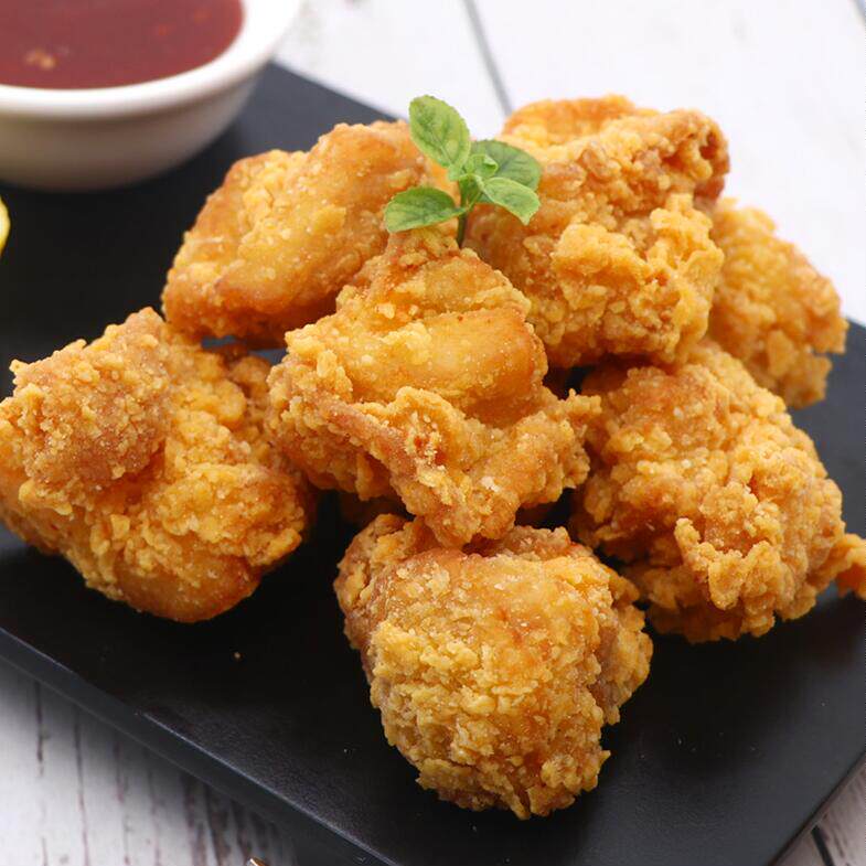 清真 春雪脆皮黄金鸡块 2斤 油炸半成品脆皮炸鸡调理腌制小吃