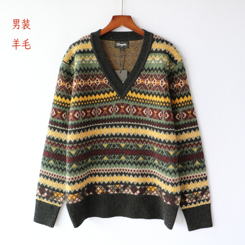 2025新款男士针织衫羊毛毛衣