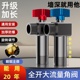 大流量加长款 球阀枪灰三角阀燃气热水器水阀专用水龙头球芯开关阀