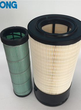 适配卡特336GC 320DE 340D2 336D2XE挖掘机空气滤芯 新款 滤芯