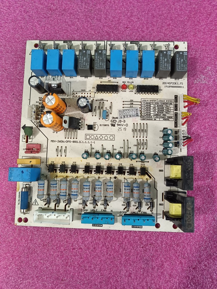 适用于美的十匹空调一拖二室外机主板MDV-260W/DPS-8R0电脑板 10P