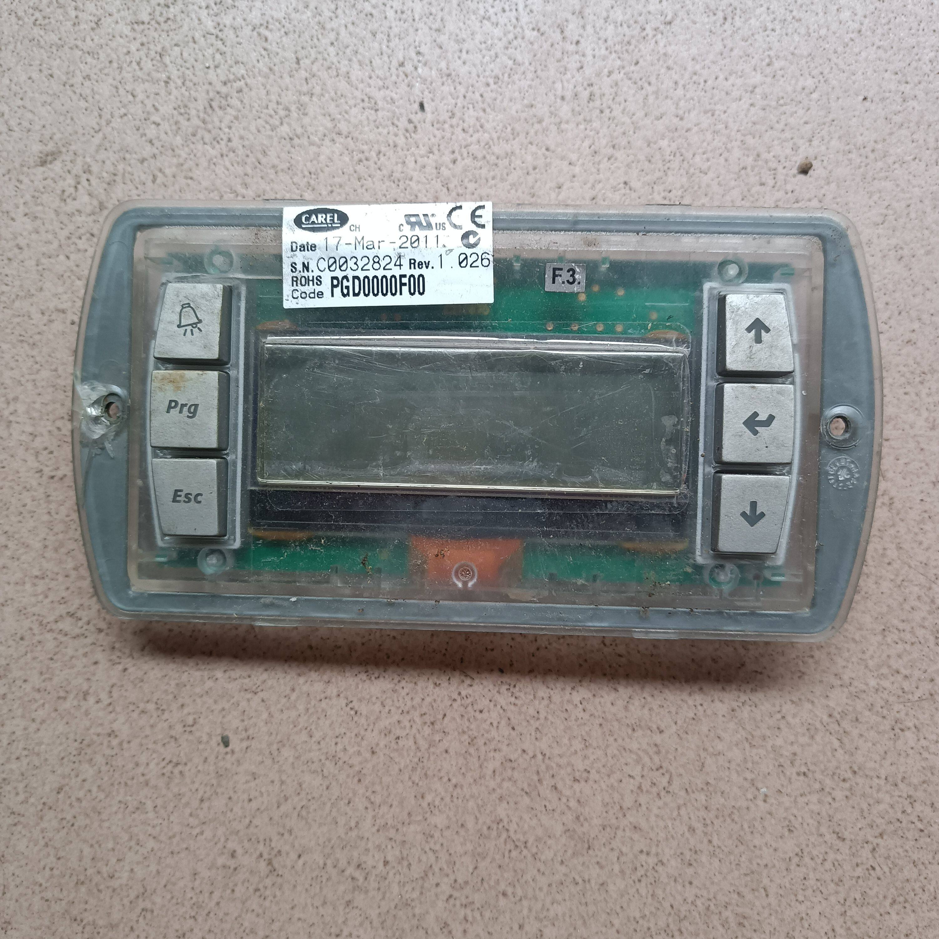 意大利卡乐操作面板 CAREL PGD1 USER INTERFACE PGD1000F00 六键