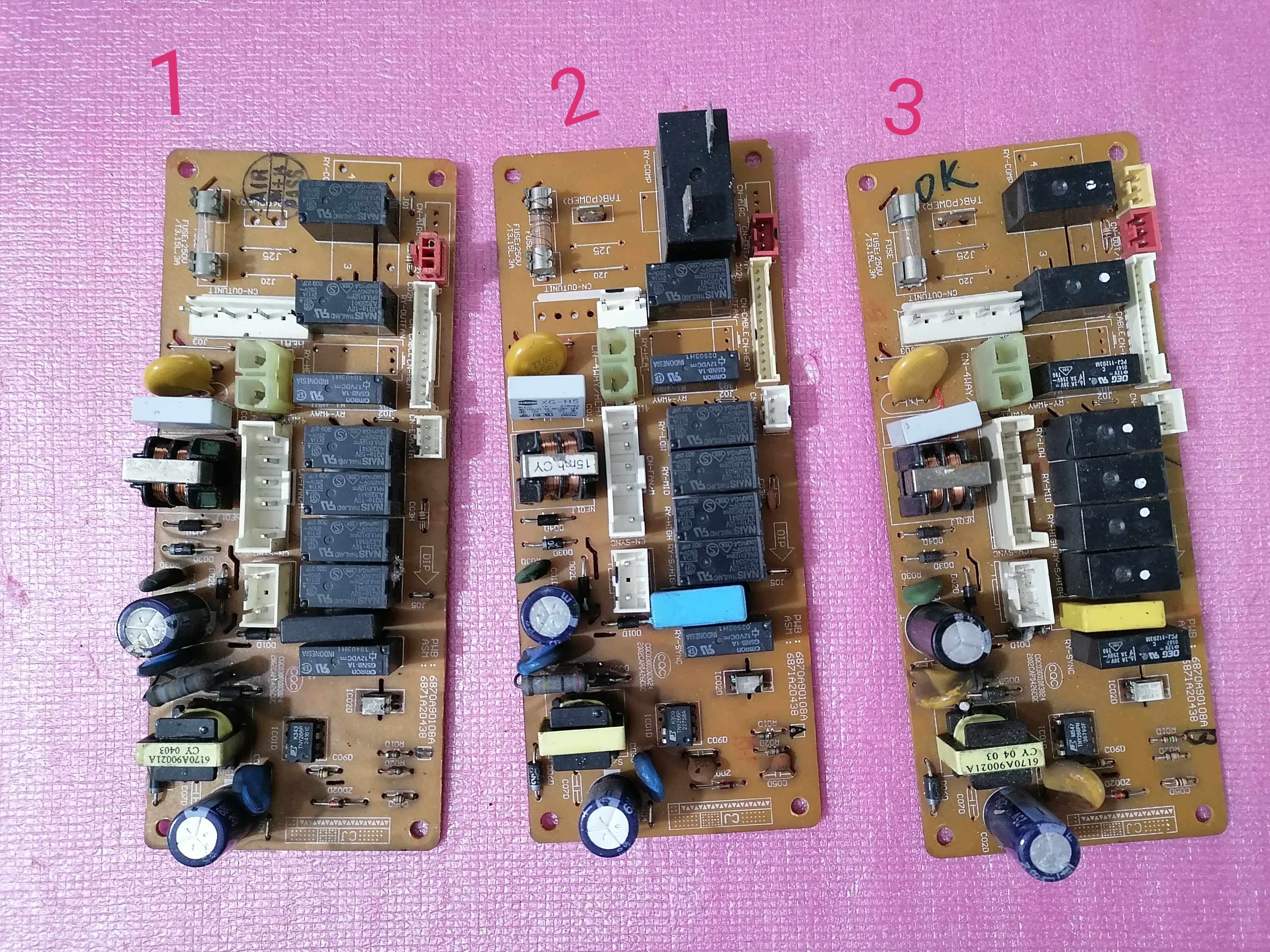 LG空调主板 电源板6870A90108A  6871A20299/20438/20282