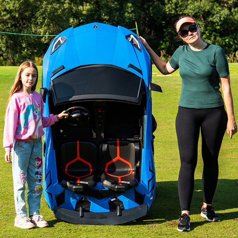 兰博基尼正版授权双人儿童电动车