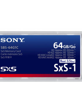 索尼/sony  SBS-64G1C（64GB SXS卡）