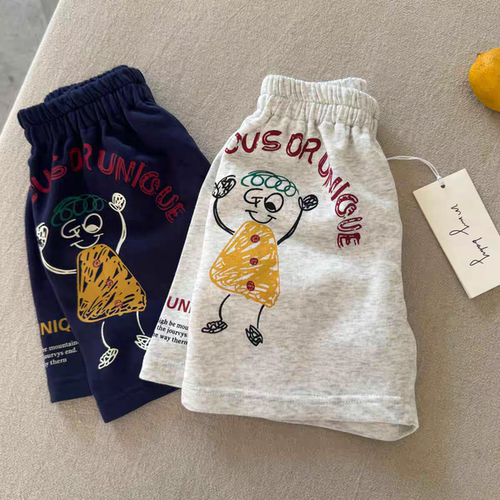 儿童夏季短裤2025新款男童女童运动裤宝宝休闲裤子童装夏装5分裤