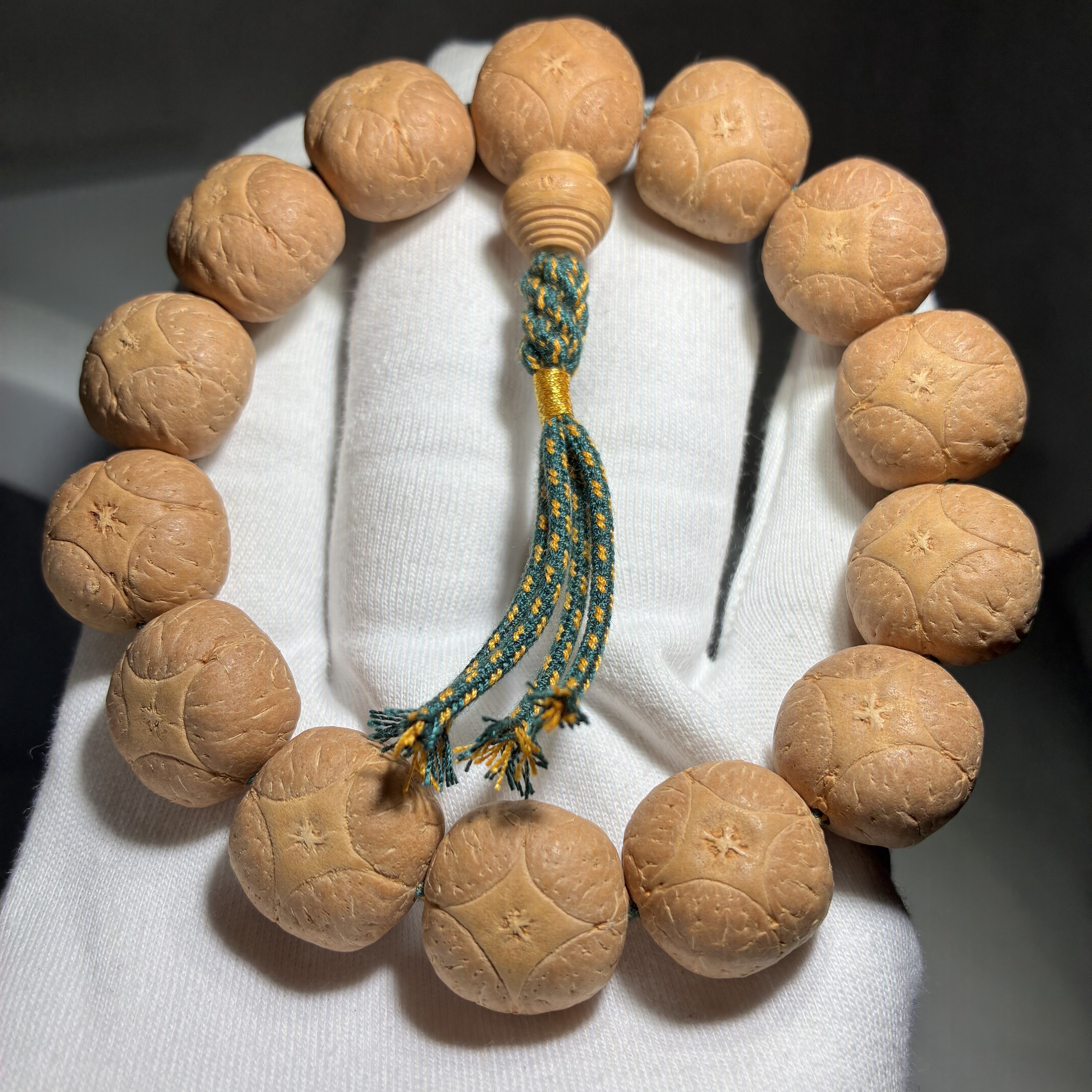 【L-333】【京城菩提出品】精品麒麟眼 宁缺毋滥铜钱眼 天圆地方