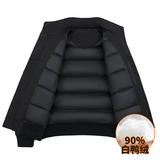夹克短款羽绒服男立领保暖外套90%白鸭绒YR57089-P285368，男装夹克，星座四季星座1412