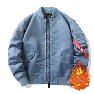 春秋冬季ins潮牌加厚棒球棉服男女夹克棉衣外套JK219-薄P85厚P100图片