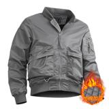 飞行员夹克男秋2025高端时尚休闲棉服外套加厚JK370-薄P95厚P105，男装夹克，星座四季星座1412