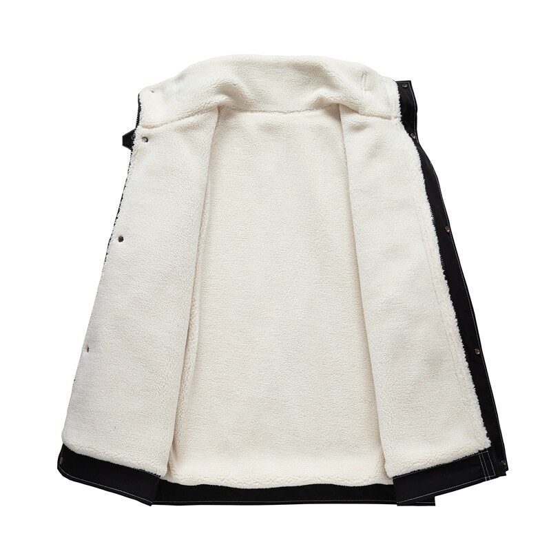冬季加绒休闲棉衣美式复品质立领外套上衣男棉服1412-M123-P85,男装棉衣,星座四季星座1412