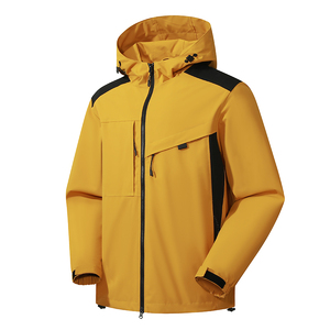 冲锋衣男士春秋户外运动登山服女防风防水夹克外套男JK325-P85图片