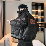 90白鸭绒2022冬加厚宽松休闲立领羽绒服男中性保暖外套Y822，男装羽绒服，星座四季星座1412