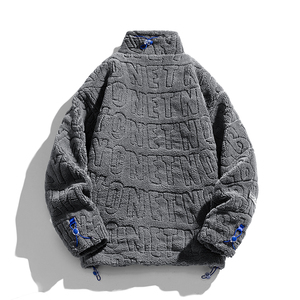 2026秋冬款保暖百搭羽绒服男潮流立领潮牌羊羔毛外套Y2215-P175图片