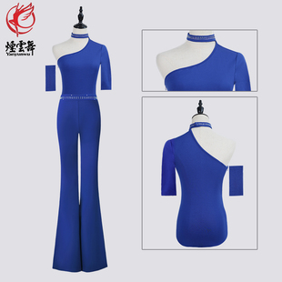 烟云舞新款时尚优雅礼仪形体舞蹈训练模特走秀仪态导师形体服高端
