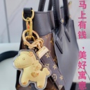 黄金小金马钥匙扣马上有钱马上暴富挂饰包包挂饰钥匙扣汽车扣挂件