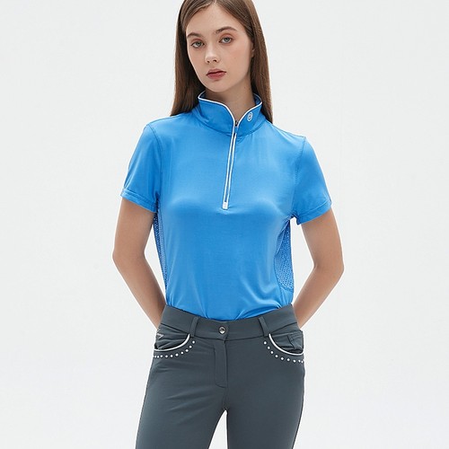 骑士服短袖专业马术装备女polo