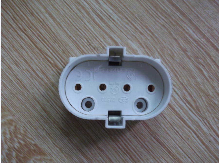 紫外线杀菌灯H管 灯座 2G11灯座