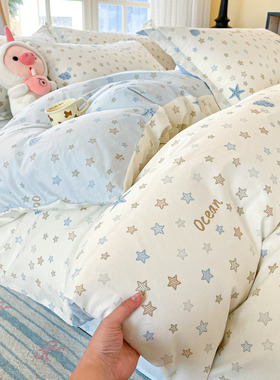 2026新款全棉纯棉印花小清新系列四件套