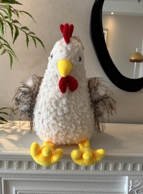 2025新款小鸡公仔毛绒玩偶