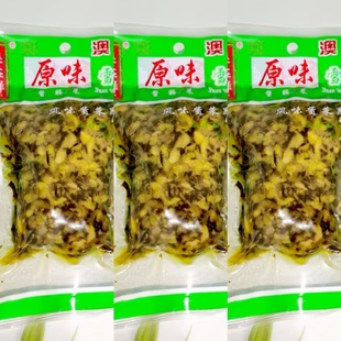 澳益鲜260克原味雪菜湖北酱腌菜咸菜开胃雪菜配粥配饭