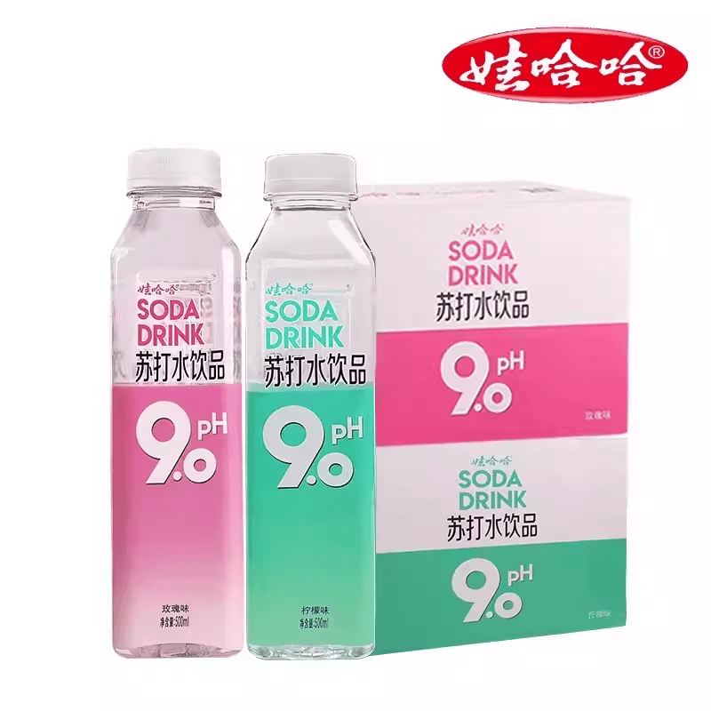 饮用水柠檬玫瑰味瓶装弱碱