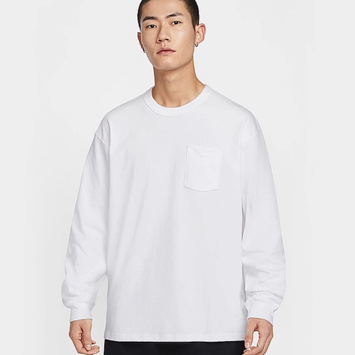 Nike耐克长袖口袋T恤男子上衣新款休闲运动卫衣套头衫DR7930-101