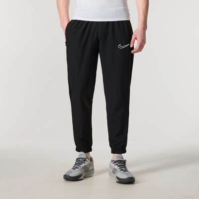 NIKE/耐克男子运动训练休闲速干透气新款梭织足球长裤DV9737-01