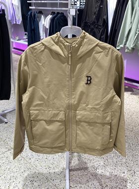 MLB运动夹克男女装秋季连帽防风衣外套3AWJB0144 3AWJB0246