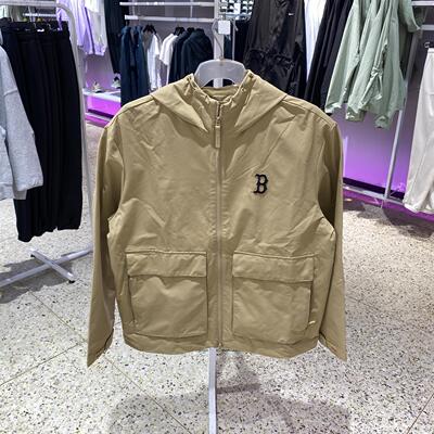 MLB运动夹克男女装秋季连帽防风衣外套3AWJB0144 3AWJB0246