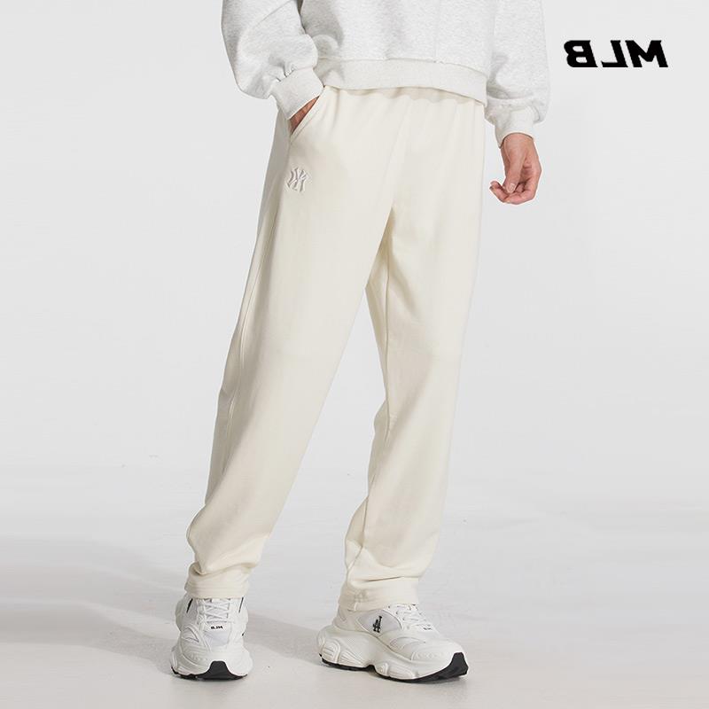 MLB针织长裤25秋季新款男女裤透气休闲宽松运动裤卫裤3APTB0454